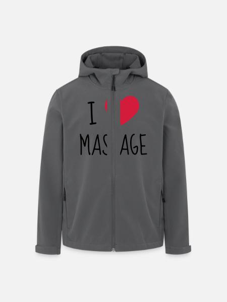 Massage / Masseur / Masseuse / Métier / Job - Veste softshell homme en polyester recyclé Stanley/Stella - noir