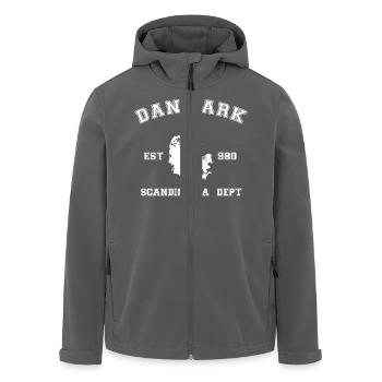 Danmark - Veste softshell homme en polyester recyclé Stanley/Stella - charbon - Devant - AI Model Male 185 light (185cm)
