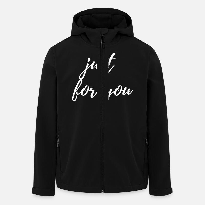 just for you - Veste softshell homme en polyester recyclé Stanley/Stella - noir