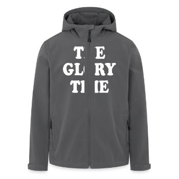 The glory time - Recycelte Männer Softshell-Jacke von Stanley/Stella - Anthrazit - Vorne - AI Model Male 185 light (185cm)