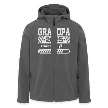 Opa 2025 loading - Recycelte Männer Softshell-Jacke von Stanley/Stella - Anthrazit - Vorne - AI Model Male 185 light (185cm)