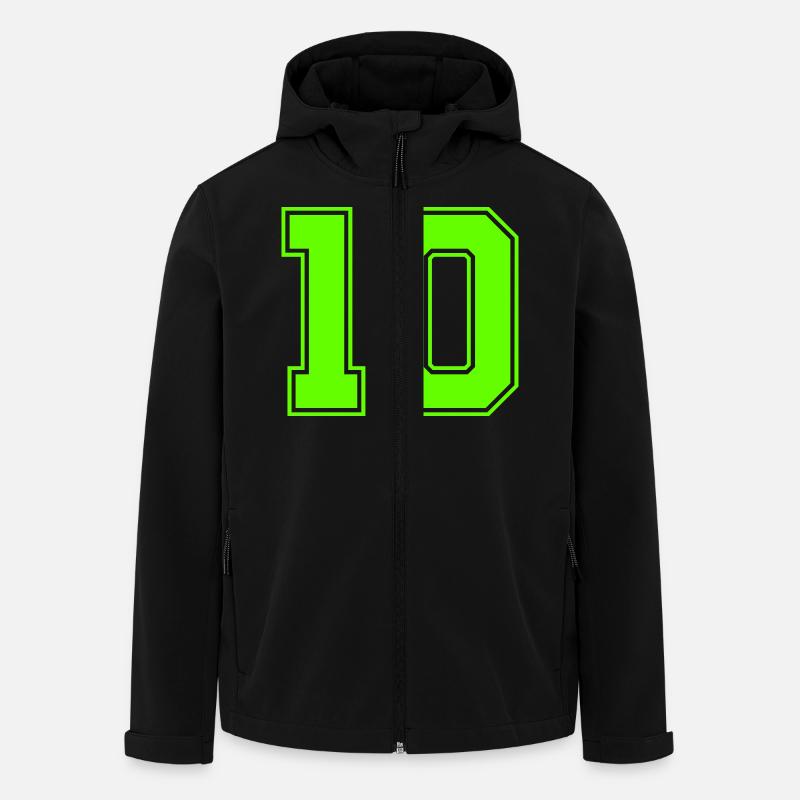 10 - Men’s Recycled Softshell Jacket by Stanley/Stella - black