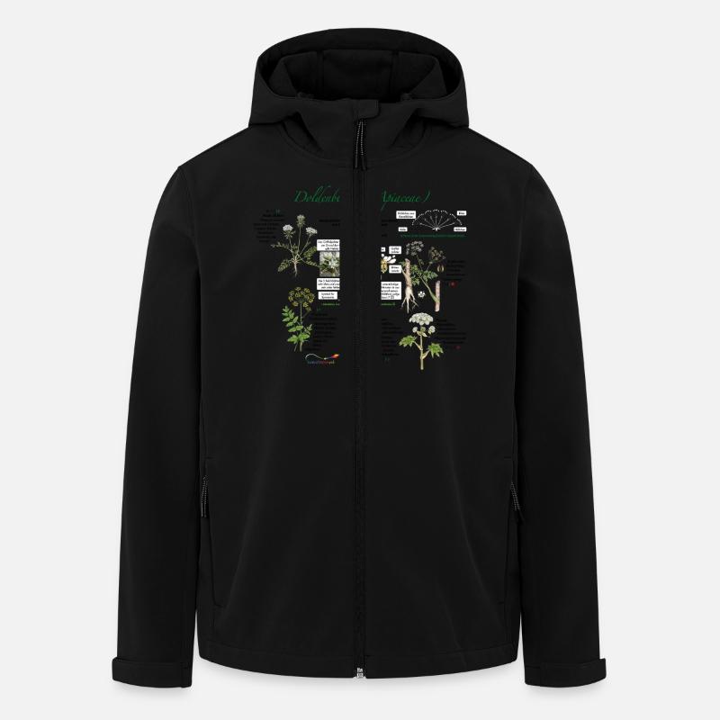 Umbellifer - Men’s Recycled Softshell Jacket by Stanley/Stella - black