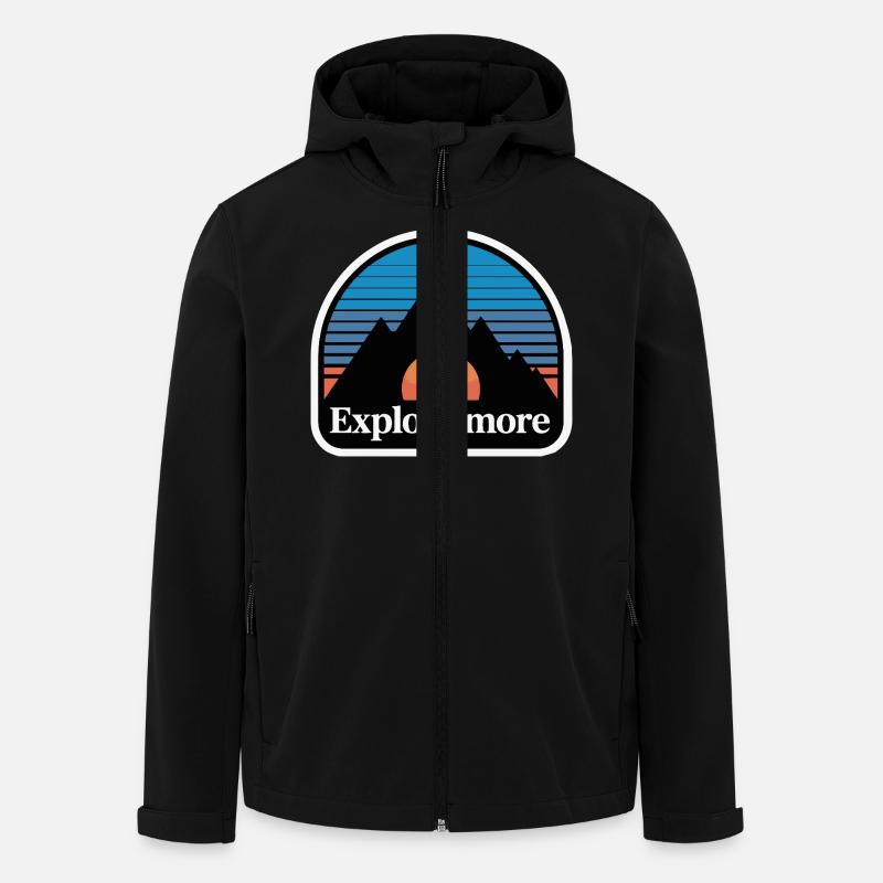 CAP - Men’s Recycled Softshell Jacket by Stanley/Stella - black