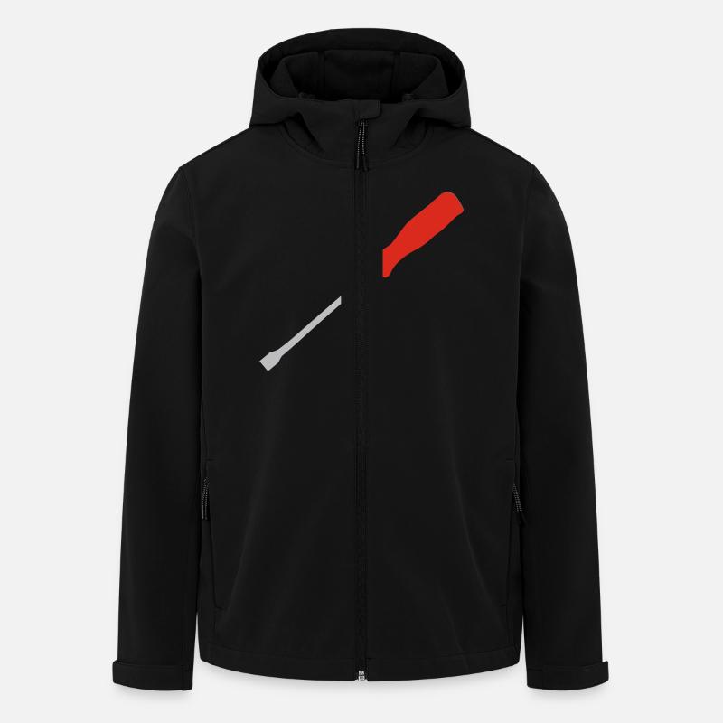Screwdriver - Men’s Recycled Softshell Jacket by Stanley/Stella - black