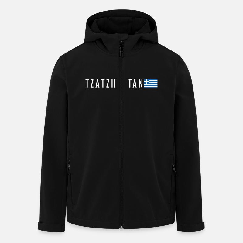 TZATZIKISTAN - Recycelte Männer Softshell-Jacke von Stanley/Stella - Schwarz