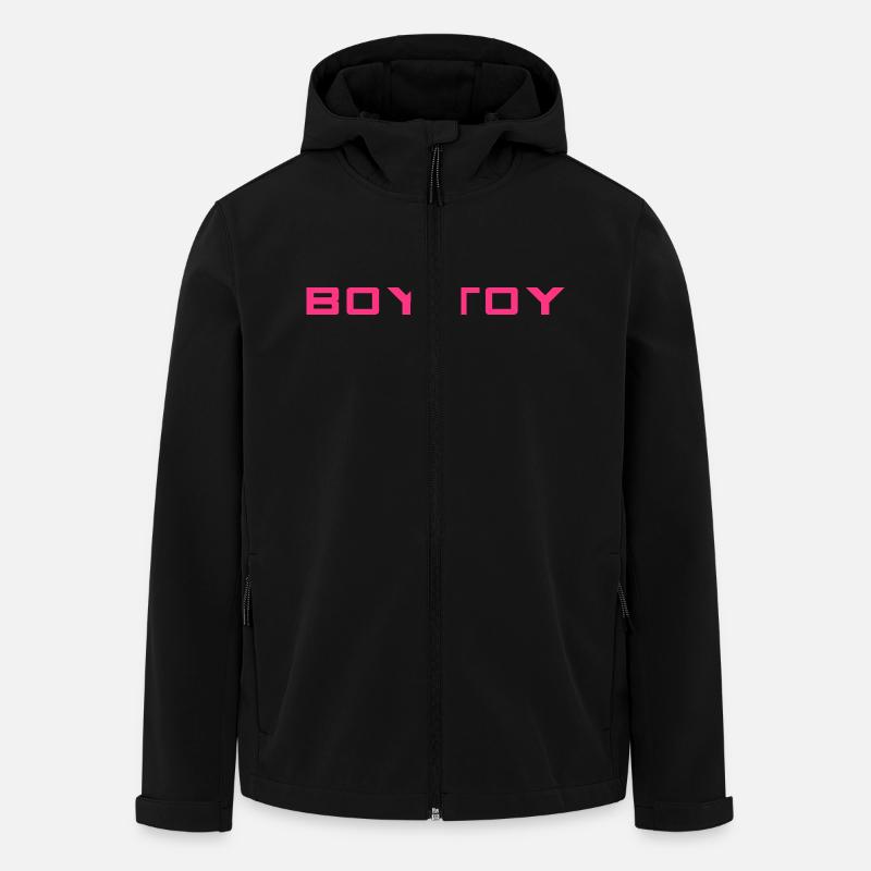 Boy Toy - Recycelte Männer Softshell-Jacke von Stanley/Stella - Schwarz