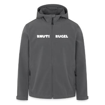 Knutschkugel - Recycelte Männer Softshell-Jacke von Stanley/Stella - Schwarz - Vorne - AI Model Male 185 light (185cm)