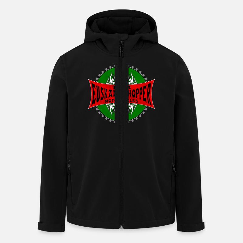 Euskadi Chopper-Team - Recycelte Männer Softshell-Jacke von Stanley/Stella - Schwarz