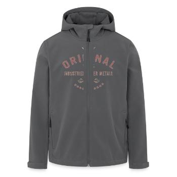 Original 100 Prozent Industriemeister Metall - - Recycelte Männer Softshell-Jacke von Stanley/Stella - Schwarz - Vorne - AI Model Male 185 light (185cm)