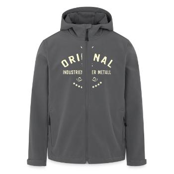 Original 100 Prozent Industriemeister Metall - - Recycelte Männer Softshell-Jacke von Stanley/Stella - Schwarz - Vorne - AI Model Male 185 light (185cm)