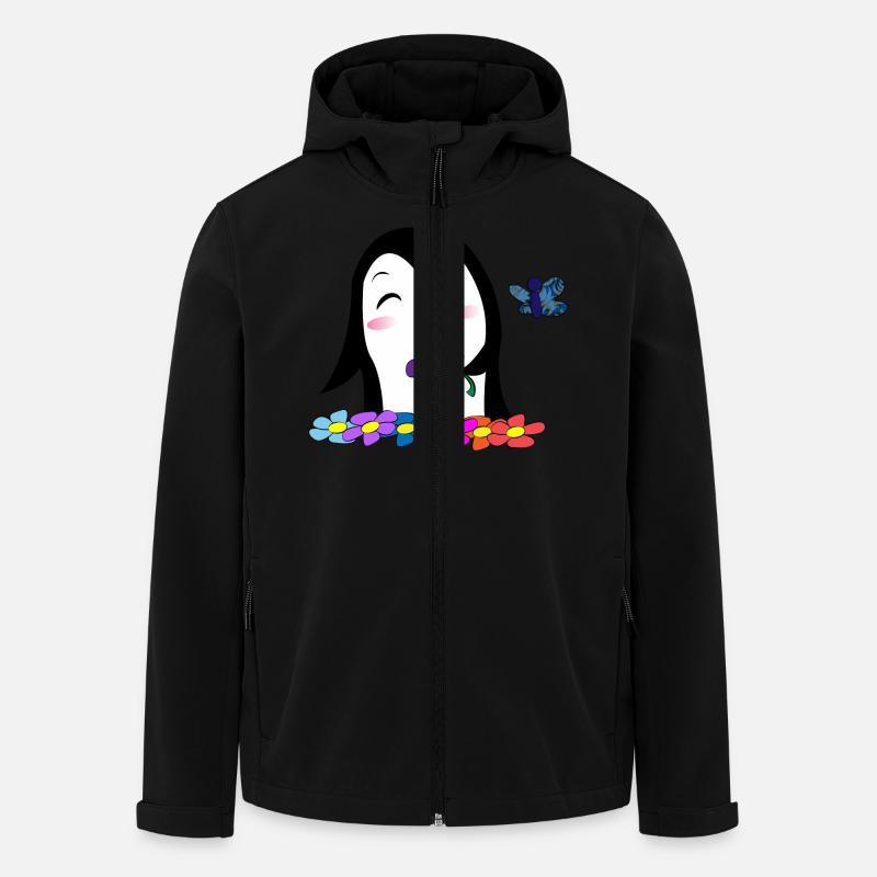 Powi spring - Men’s Recycled Softshell Jacket by Stanley/Stella - black