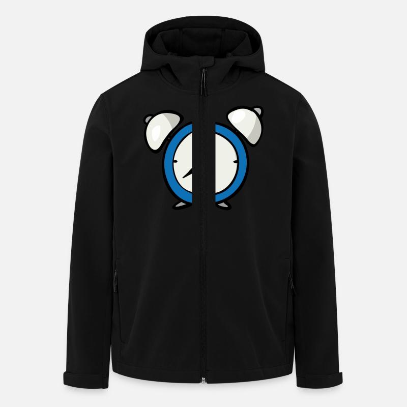 Wecker - Recycelte Männer Softshell-Jacke von Stanley/Stella - Schwarz