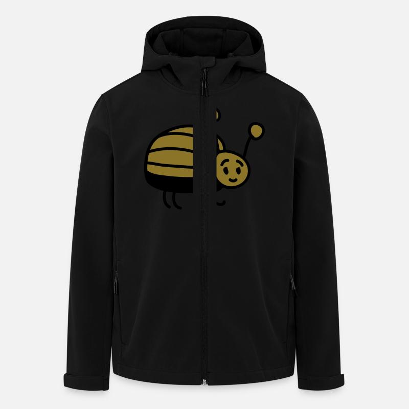 kleiner Käfer - Recycelte Männer Softshell-Jacke von Stanley/Stella - Schwarz