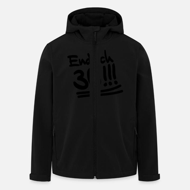 endlich_30 - Men’s Recycled Softshell Jacket by Stanley/Stella - black