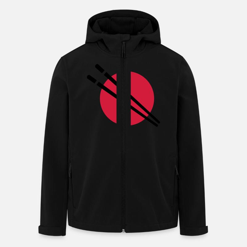 Japan - Men’s Recycled Softshell Jacket Discoverer by Stanley/Stella - black