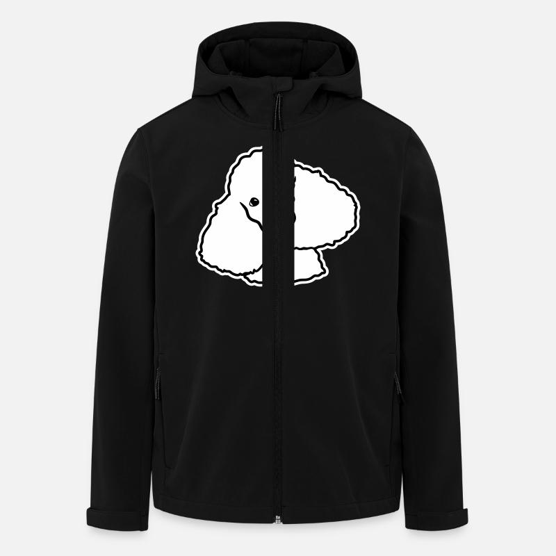 Poodle - Men’s Recycled Softshell Jacket by Stanley/Stella - black