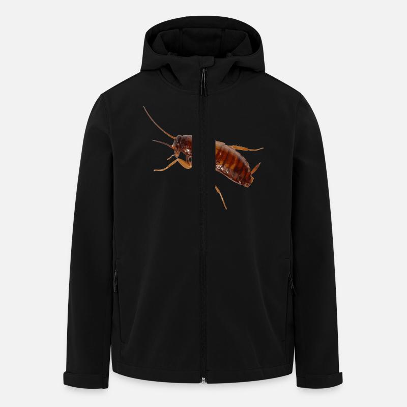 Cockroach insect cockroach cockroach - Men’s Recycled Softshell Jacket by Stanley/Stella - black