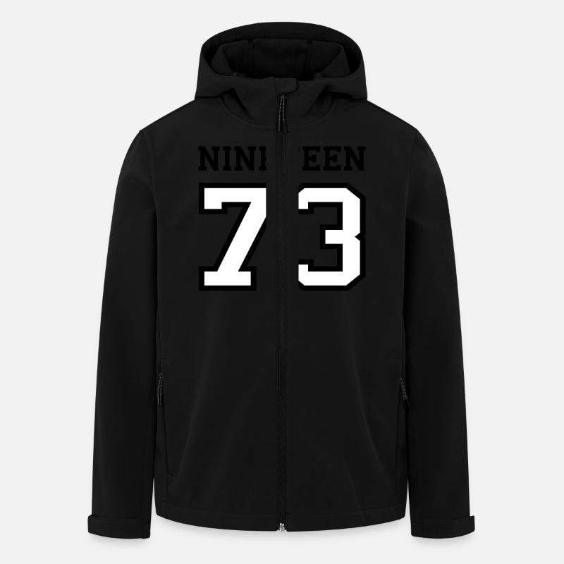 1973 - Recycelte Männer Softshell-Jacke von Stanley/Stella - Schwarz