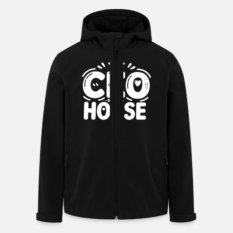 CEO des Hauses - Recycelte Männer Softshell-Jacke von Stanley/Stella - Schwarz