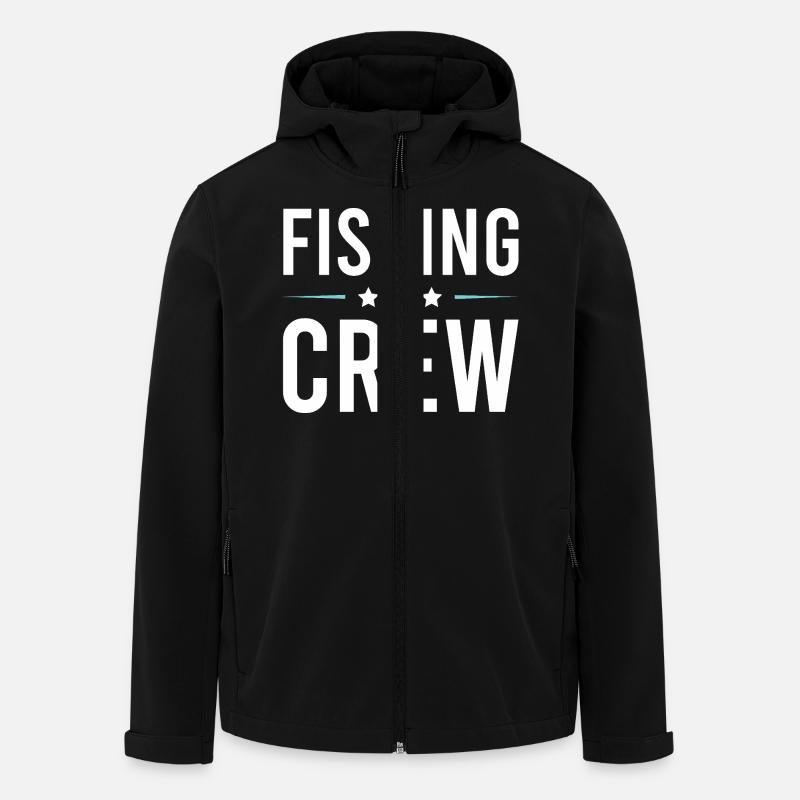 Fishing Crew - Men’s Recycled Softshell Jacket by Stanley/Stella - black