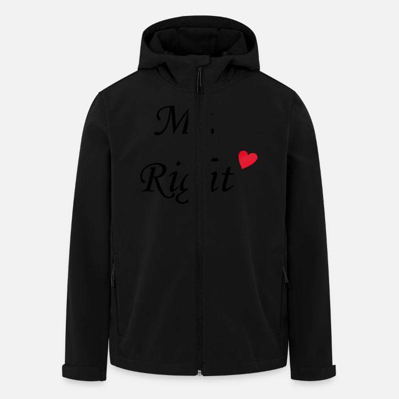 Mr. Right - Recycelte Männer Softshell-Jacke von Stanley/Stella - Schwarz