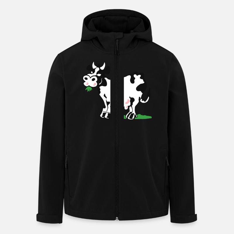 kuh - Veste softshell homme en polyester recyclé Stanley/Stella - noir