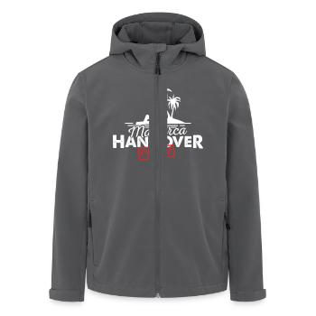 Mallorca Hangover Crew Malle - Recycelte Männer Softshell-Jacke von Stanley/Stella - Schwarz - Vorne - AI Model Male 185 light (185cm)