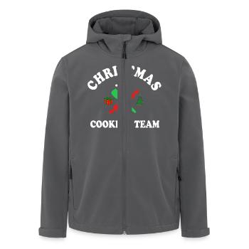 Christmas Cooking Team - Veste softshell homme en polyester recyclé Stanley/Stella - noir - Devant - AI Model Male 185 light (185cm)