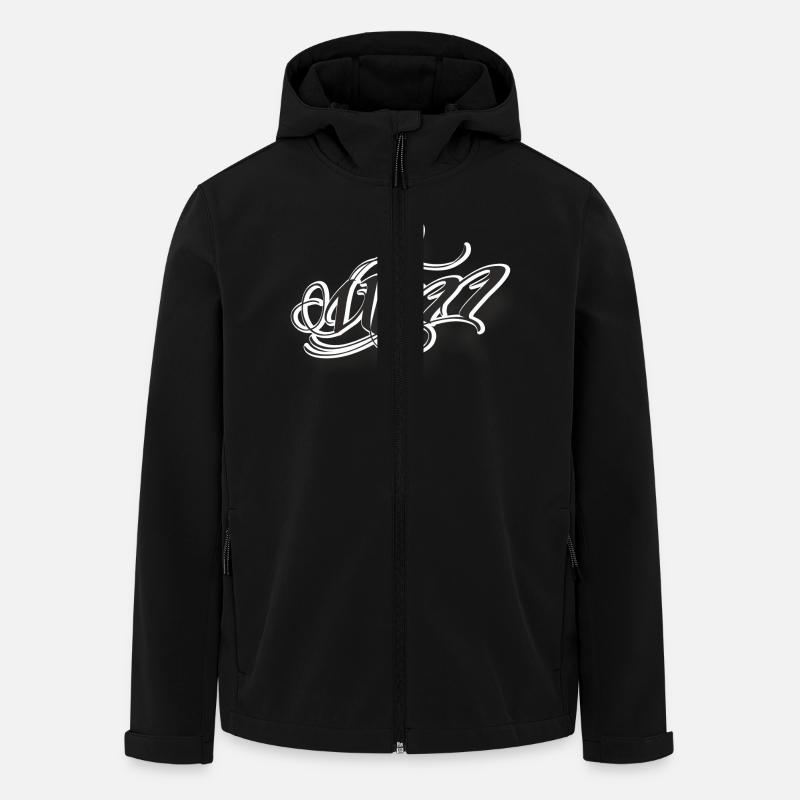 ulm - Recycelte Männer Softshell-Jacke von Stanley/Stella - Schwarz