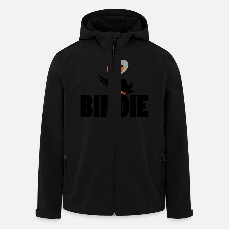 golfer - Recycelte Männer Softshell-Jacke von Stanley/Stella - Schwarz