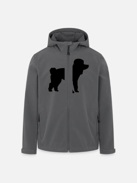 Poodle - Men’s Recycled Softshell Jacket by Stanley/Stella - black