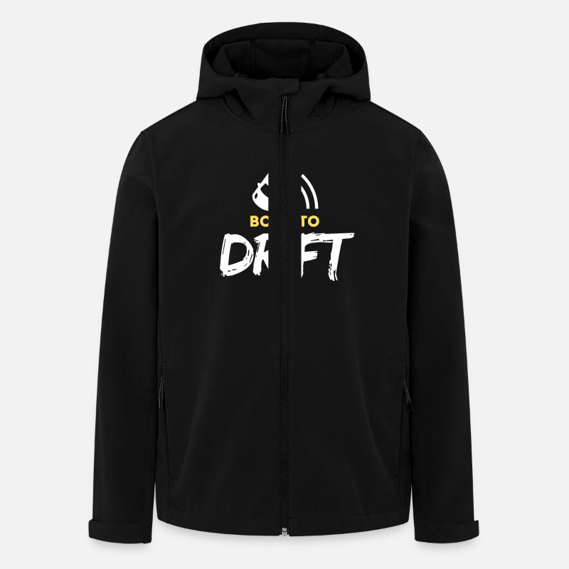 Né pour le drift - Veste softshell homme en polyester recyclé Stanley/Stella - noir