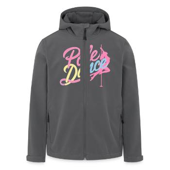 Pole Dance Pole Tänzerin Stangentanz - Recycelte Männer Softshell-Jacke von Stanley/Stella - Schwarz - Vorne - AI Model Male 185 light (185cm)