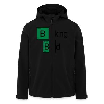 Bulking Bad - Veste softshell homme en polyester recyclé Stanley/Stella - noir - Devant - AI Model Male 185 light (185cm)
