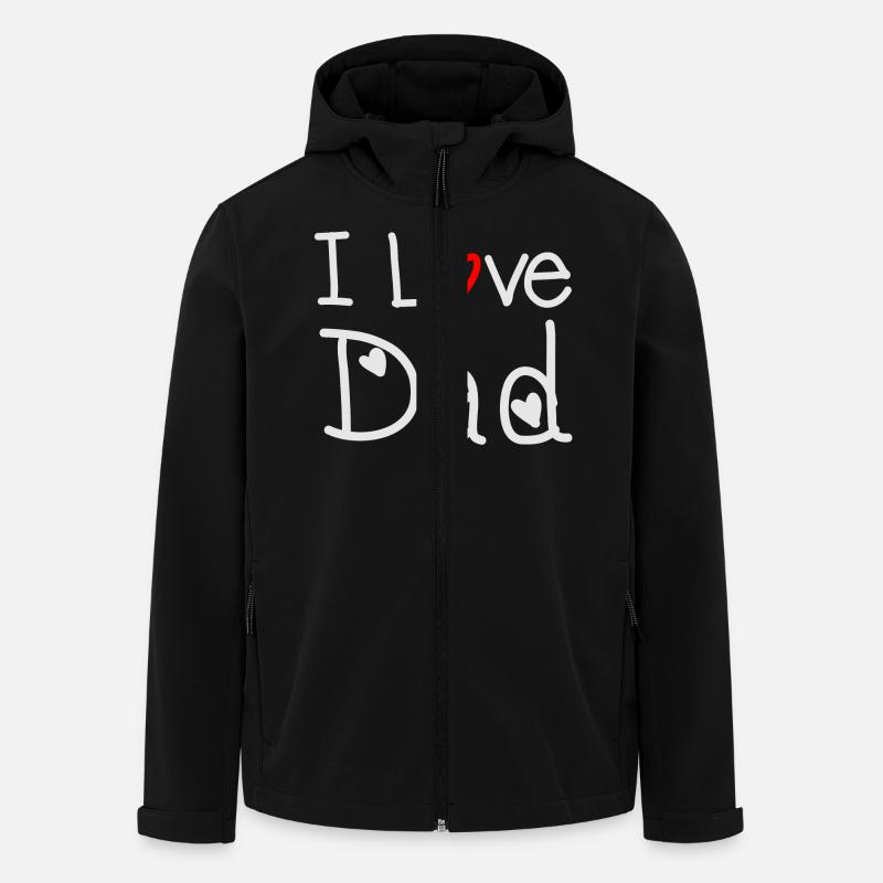 Dad - Veste softshell homme en polyester recyclé Stanley/Stella - noir