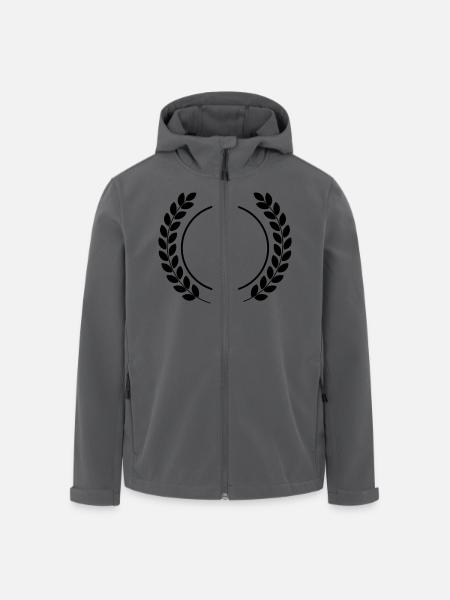 Auszeichnung Award - Recycelte Männer Softshell-Jacke von Stanley/Stella - Schwarz