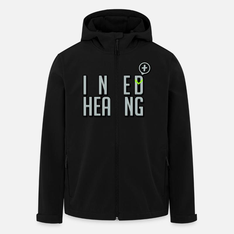 I need haling - Recycelte Männer Softshell-Jacke von Stanley/Stella - Schwarz