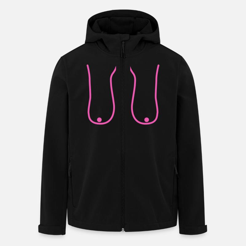 Schlöpse - Recycelte Männer Softshell-Jacke von Stanley/Stella - Schwarz