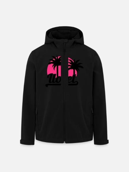 Lloret de Mar - Men’s Recycled Softshell Jacket by Stanley/Stella - black
