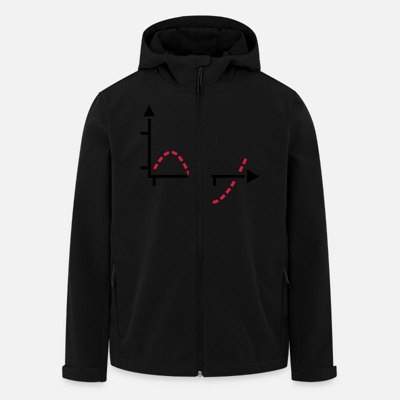 Sinus (2c) - Men’s Recycled Softshell Jacket by Stanley/Stella - black