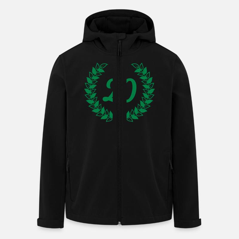birthday anniversaire 20 vingt - Veste softshell homme en polyester recyclé Stanley/Stella - noir