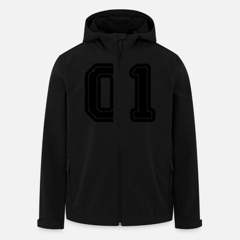 01 - Veste softshell homme en polyester recyclé Stanley/Stella - noir