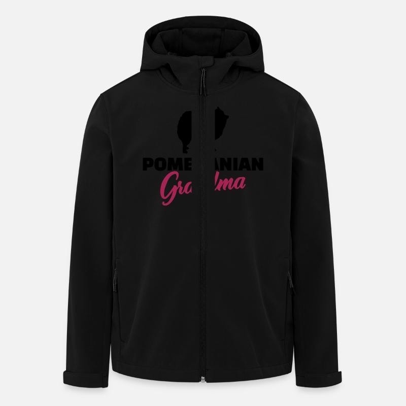 Loulou - Veste softshell homme en polyester recyclé Stanley/Stella - noir
