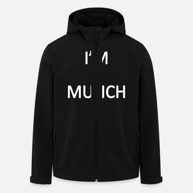 Im a munch - Men’s Recycled Softshell Jacket by Stanley/Stella - black