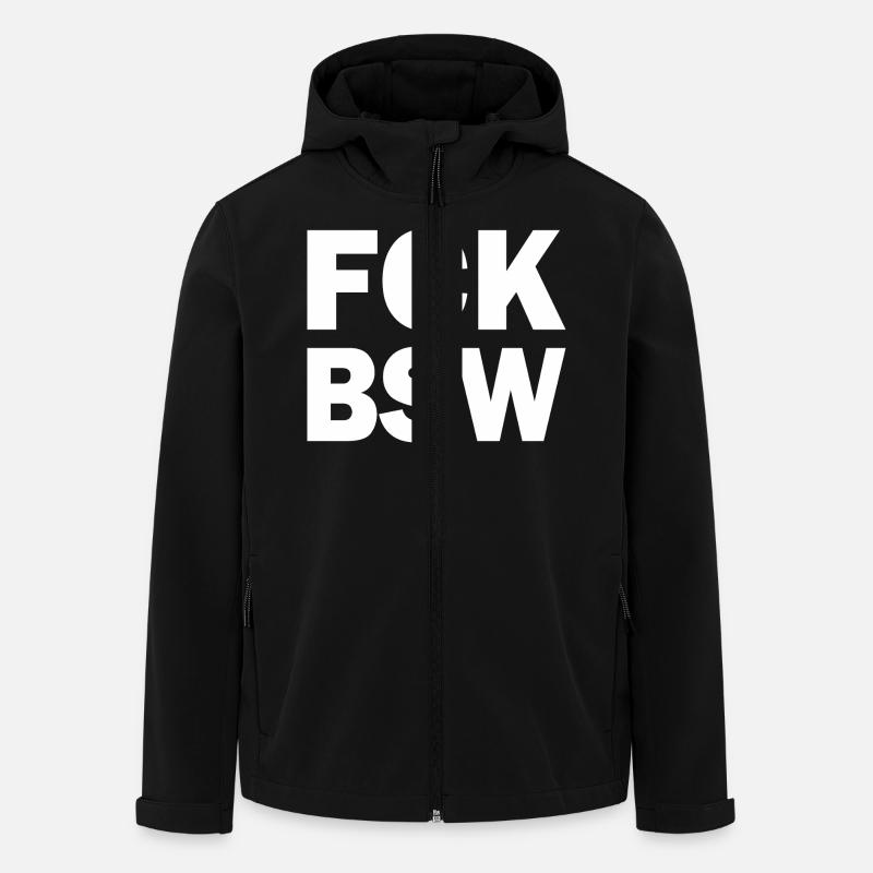 Fck bsw - Men’s Recycled Softshell Jacket by Stanley/Stella - black