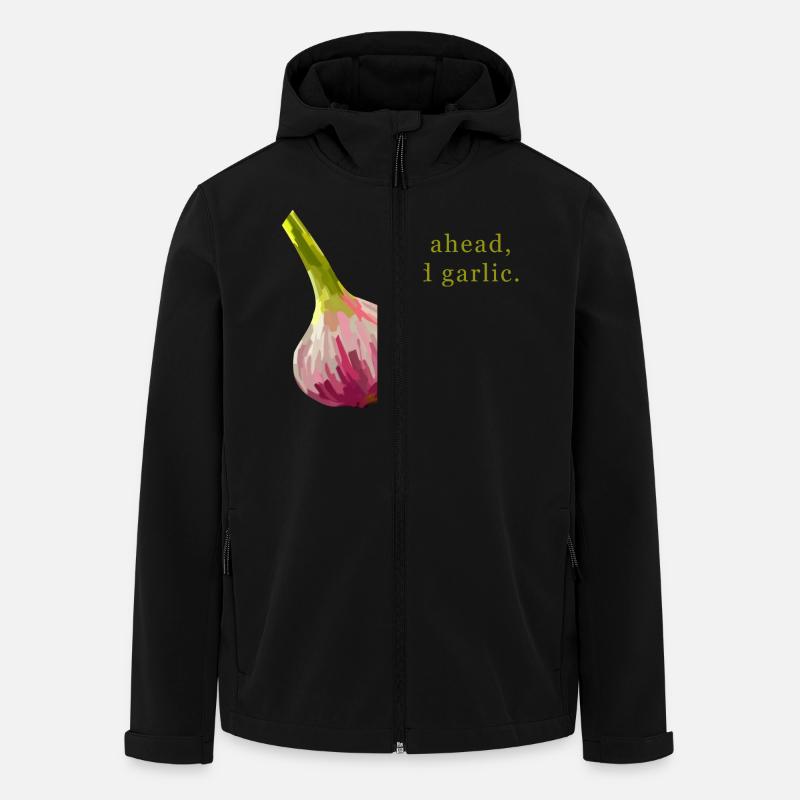 Nur zu: Knoblauch hinzufügen - Recycelte Männer Softshell-Jacke von Stanley/Stella - Schwarz