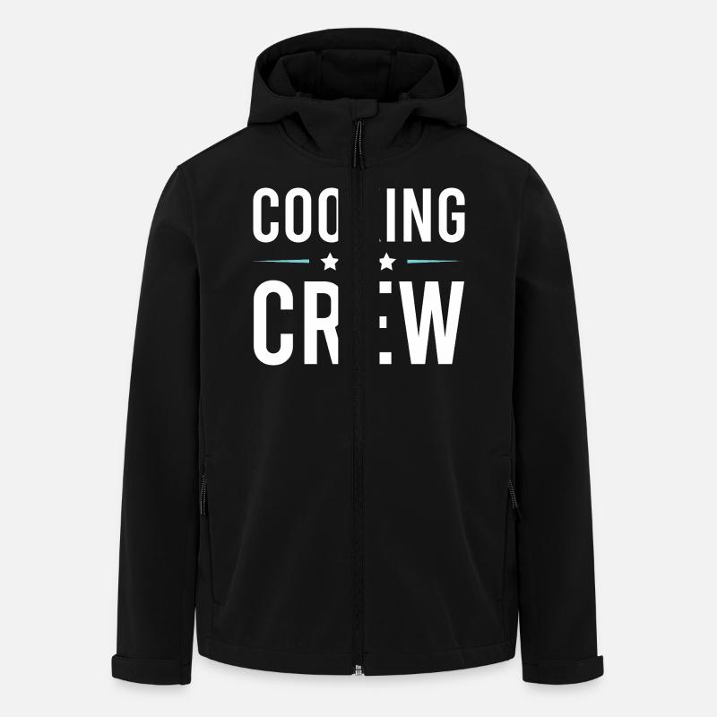 Cooking Crew - Men’s Recycled Softshell Jacket by Stanley/Stella - black