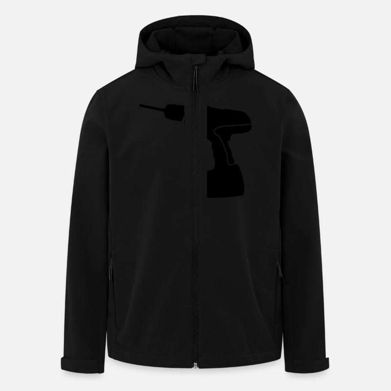 tool, tools - Men’s Recycled Softshell Jacket by Stanley/Stella - black