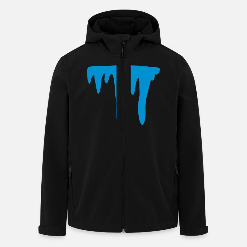 Icicle - ligne - Veste softshell homme en polyester recyclé Stanley/Stella - noir